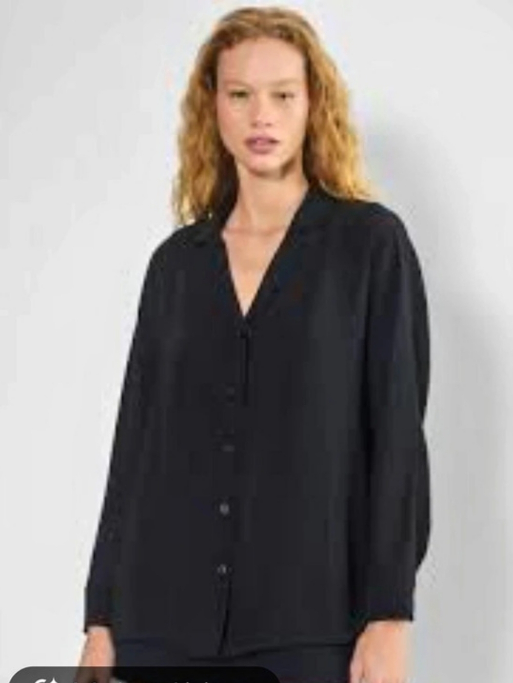 Wilfred Freeform Satin Shirt By Aritzia